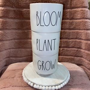 Rae Dunn planter set